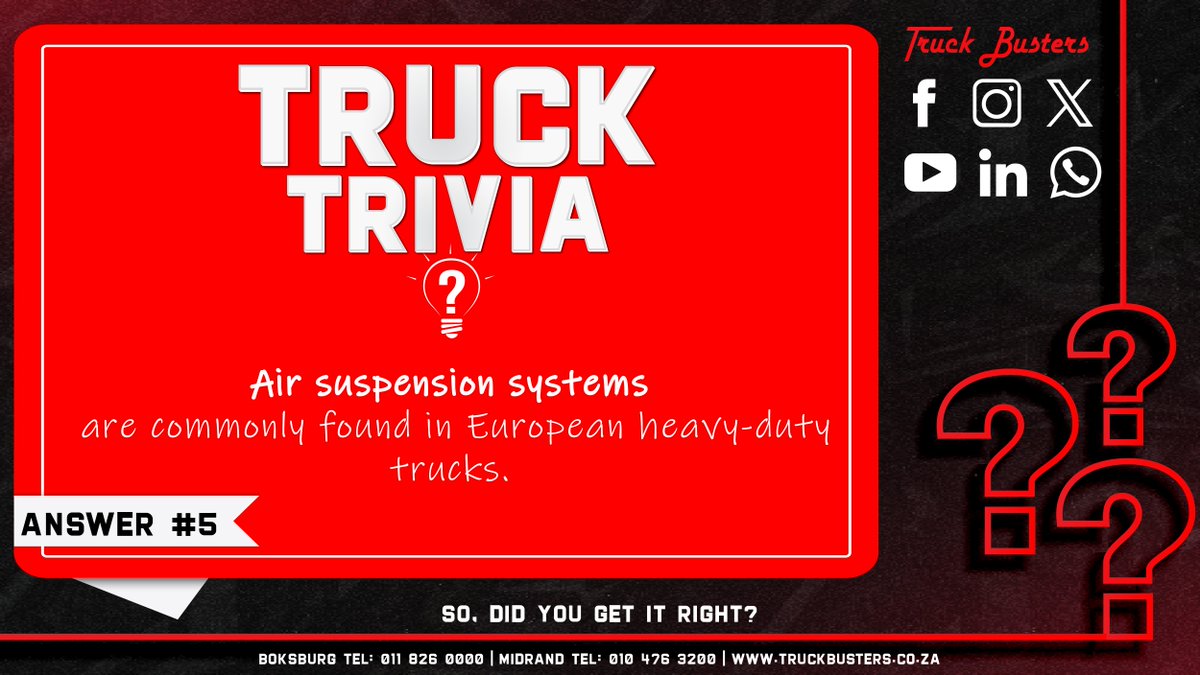 TruckBusters1's tweet photo. Did you guess it right? 👀

Explore more ⬇
🔗https://t.co/0FuJiRgF0Z
🔗https://t.co/fvzHTwAaOv

#TruckBusters #TruckingGoodParts #WhoYaGonnaCall #WeLoveTruckParts #EuroTruckParts #TruckParts #ProudlyTruckBusters #TruckersChoice #TriviaAnswer https://t.co/uhDWVoqIZa