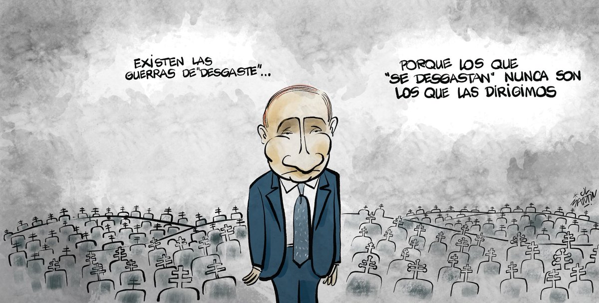 Guerra de "desgaste". Publicado en ⁦<a href="/LaVanguardia/">La Vanguardia</a>⁩