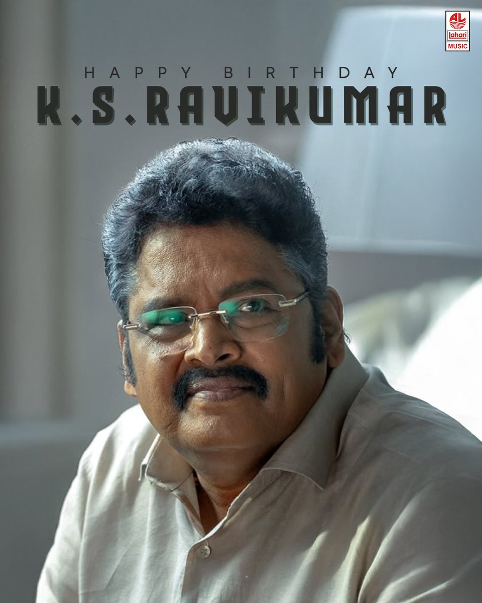 Lahari Music (@laharimusic) on Twitter photo A storyteller par excellence! Wishing health, happiness, and more cinematic brilliance! 🎥👏 <a href="/ksravikumardir/">K.S.Ravikumar</a>
#HBD #ksravikumar #director #actor #Tamil A storyteller par excellence! Wishing health, happiness, and more cinematic brilliance! 🎥👏 <a href="/ksravikumardir/">K.S.Ravikumar</a>
#HBD #ksravikumar #director #actor #Tamil