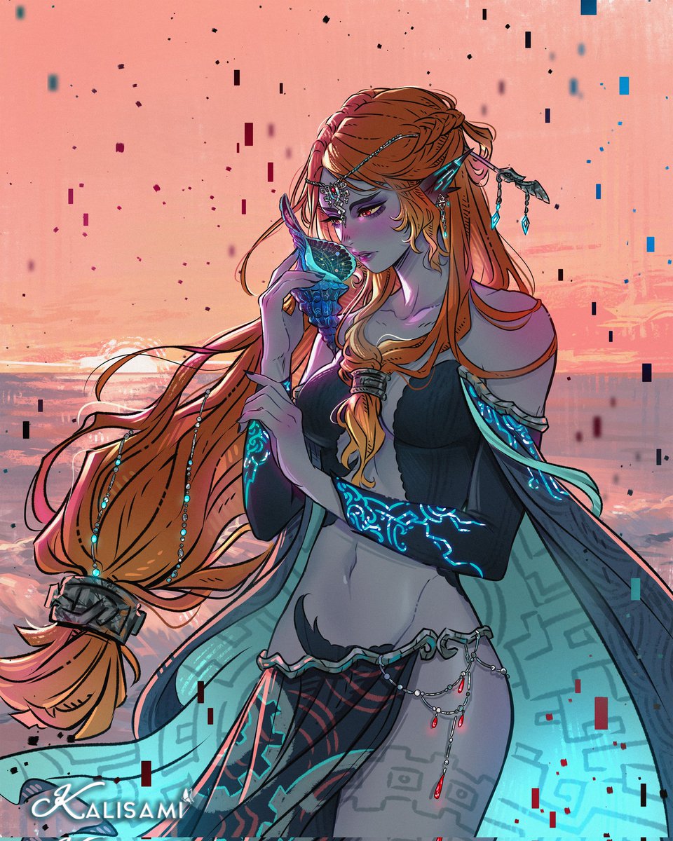 QRT with the character vs how you draw them
✨🐚