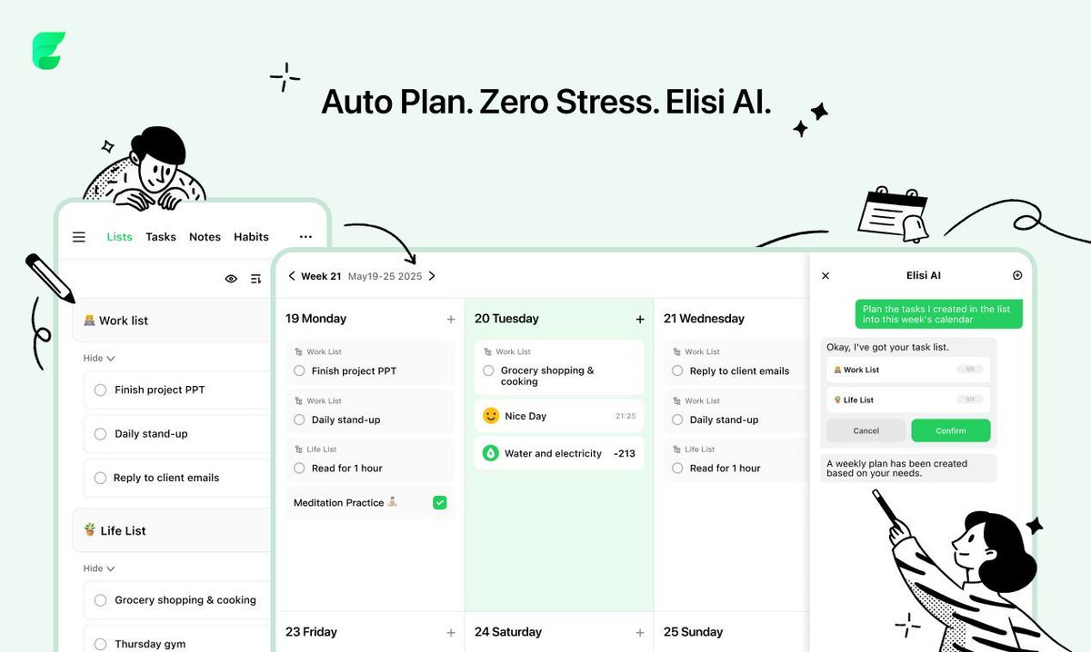 elisiapp's tweet photo. Discover Elisi AI and explore its innovative solutions: https://t.co/X8l0dMg5Vr
#TechInnovation #AI #bulidinpublic https://t.co/ZEwdzNJrYf