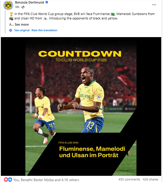 Small club posted by Germany big club