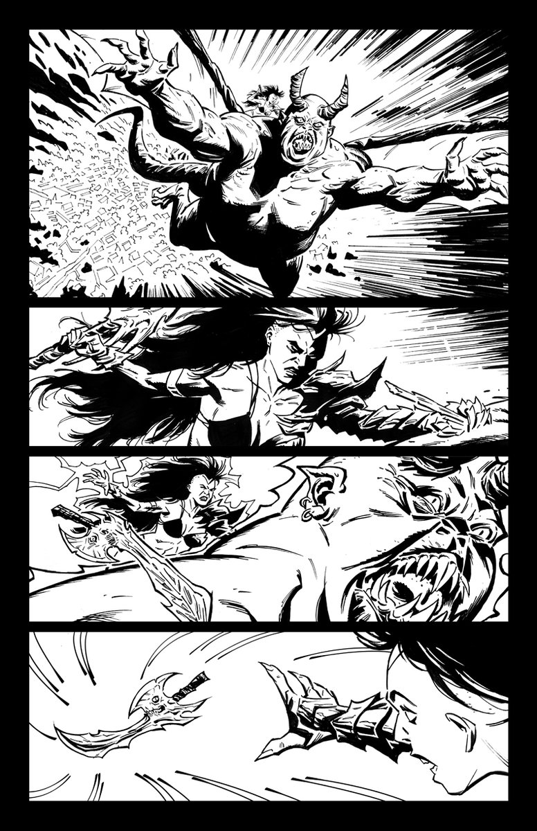 ev_cantada's tweet photo. "No More Gods"   Black and White pages... Art by EV Cantada .    #ComicArt #comicartist #ComicIllustrator #ComicCreators https://t.co/41LaNpxaZw