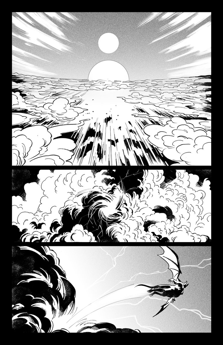 ev_cantada's tweet photo. "No More Gods"   Black and White pages... Art by EV Cantada .    #ComicArt #comicartist #ComicIllustrator #ComicCreators https://t.co/41LaNpxaZw