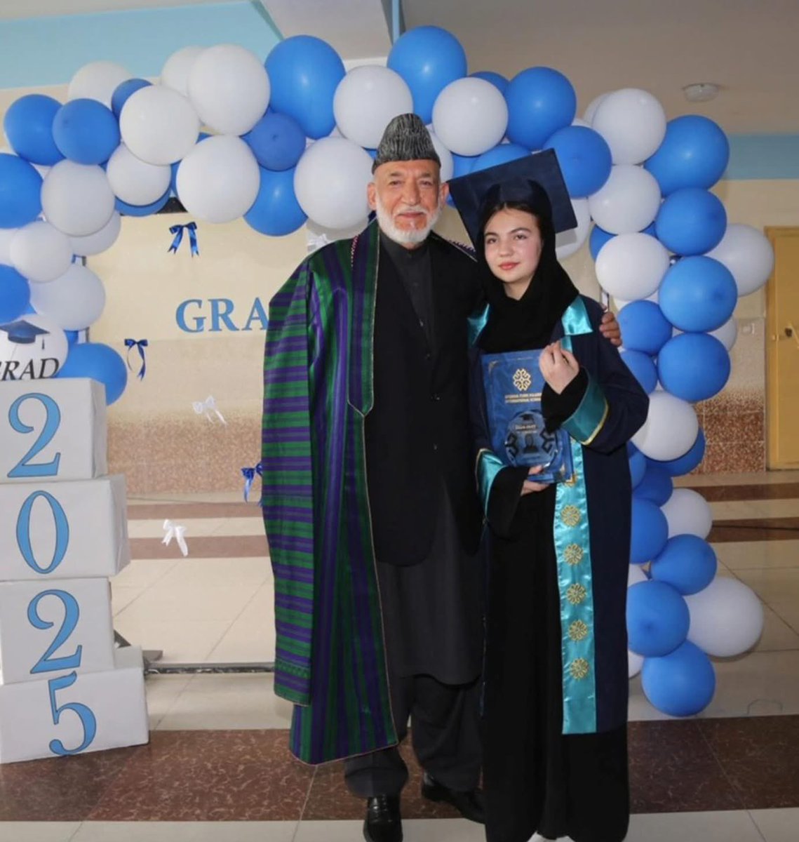 Proud father <a href="/KarzaiH/">Hamid Karzai</a>