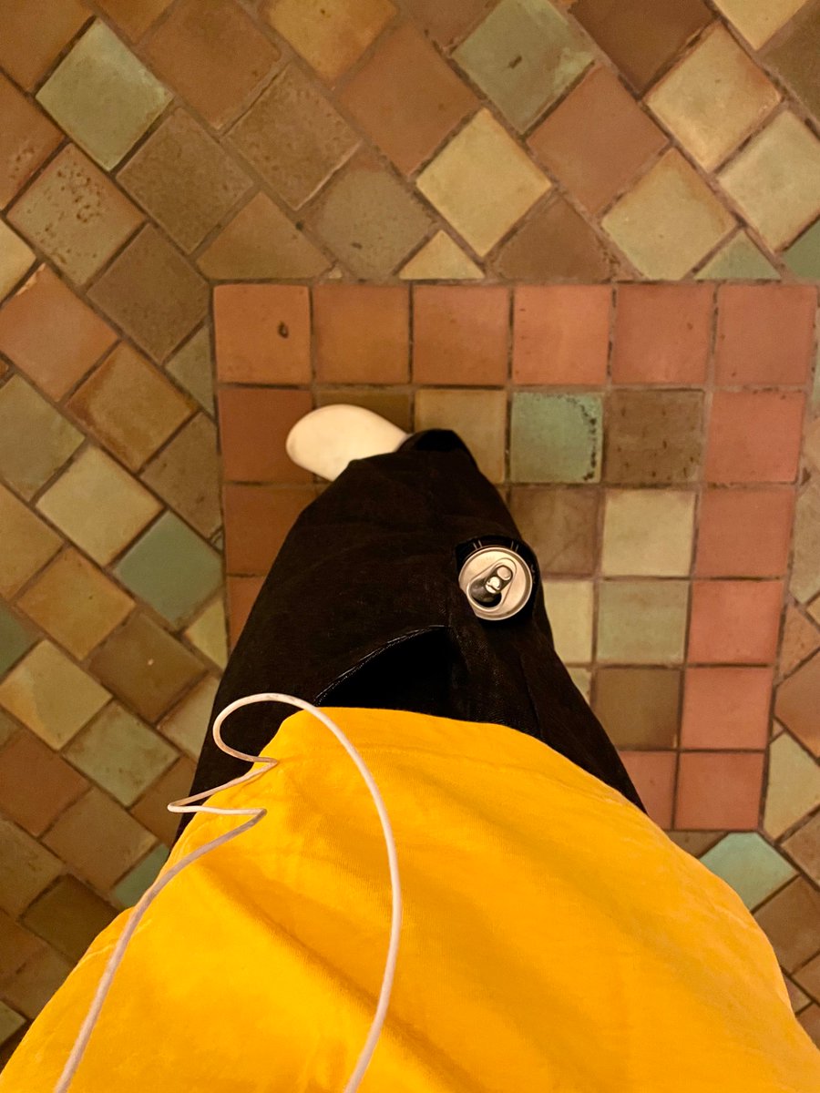 The “utility” pocket on the Man-tle Jebok pants fits a 12oz beer can perfect. Just a heads up