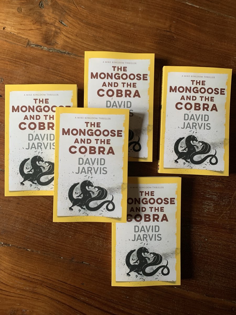 David Jarvis - Author published by Hobeck Books (@david_jarvis_) on Twitter photo Need an intelligent thriller with some humour and wit?
Why not read The Mongoose and the Cobra available from <a href="/HobeckBooks/">Hobeck Books</a> and Amazon/Kindle amazon.co.uk/dp/B0DLQV47YV
#thriller #books #BooksWorthReading Need an intelligent thriller with some humour and wit?
Why not read The Mongoose and the Cobra available from <a href="/HobeckBooks/">Hobeck Books</a> and Amazon/Kindle amazon.co.uk/dp/B0DLQV47YV
#thriller #books #BooksWorthReading