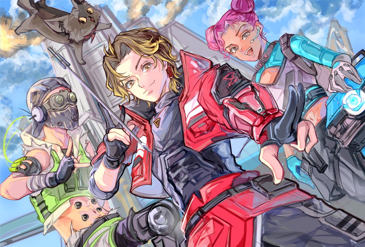 #ApexLegendsファンアート #スパロー