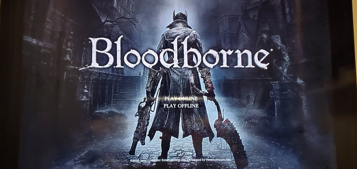 ダクソシリーズをプレイし、エルデンリングにはまり、皆さんがナイトレイン買ってる中、何故かブラボ買ってしまいました
狩人の皆さん、よろしくお願いします
 #Bloodborne