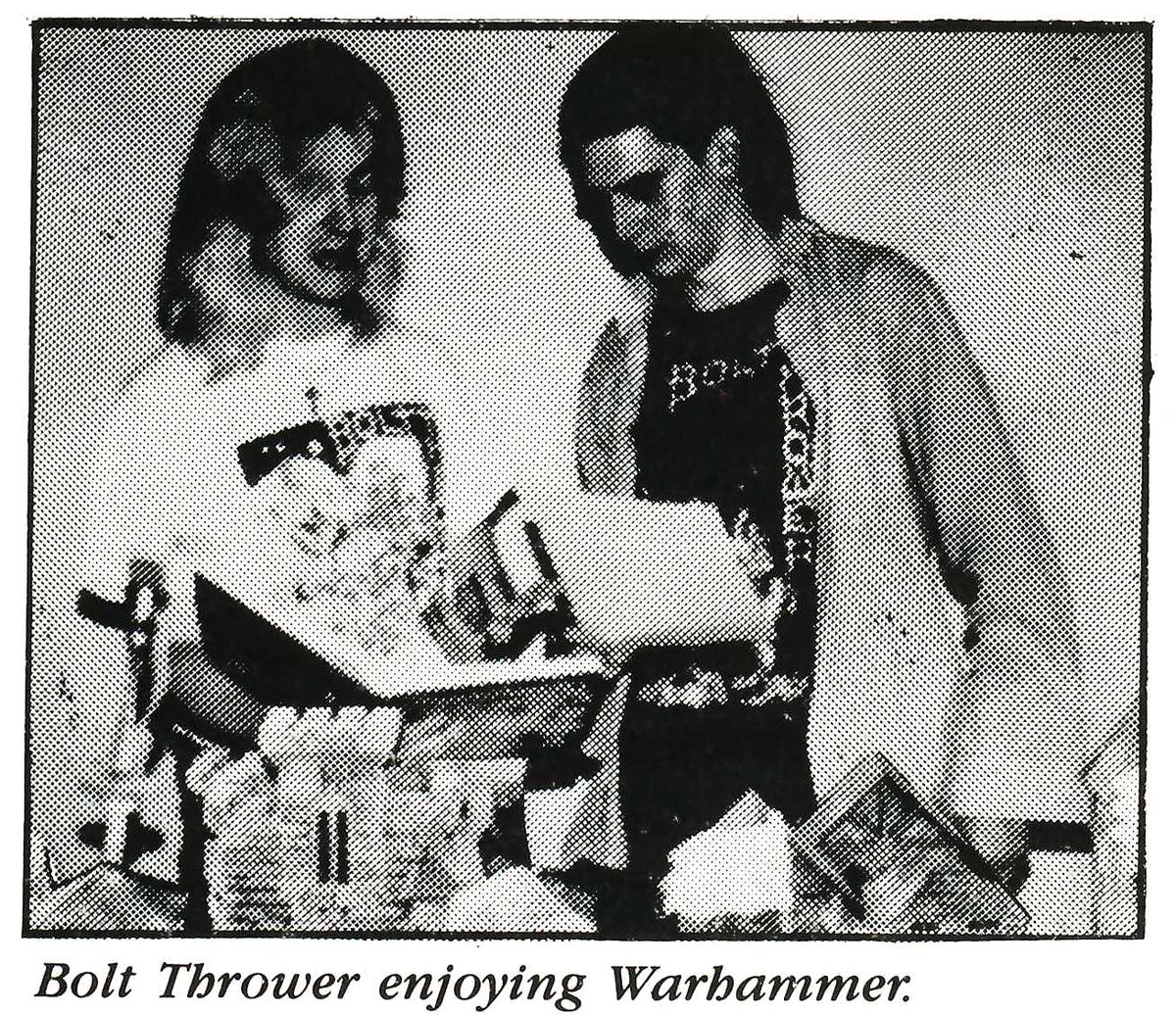 Full confession.  I've  never played  Warhammer.  What about  you?
#boltthrower #earacherecords