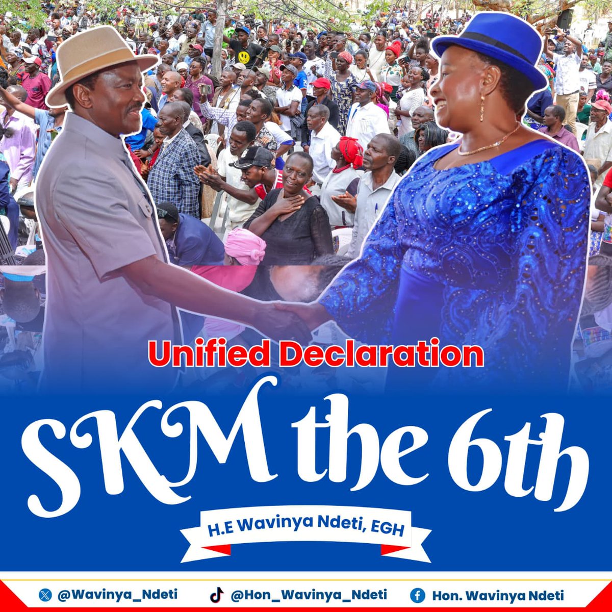 When we come together great things happen #MachakosNiWiper