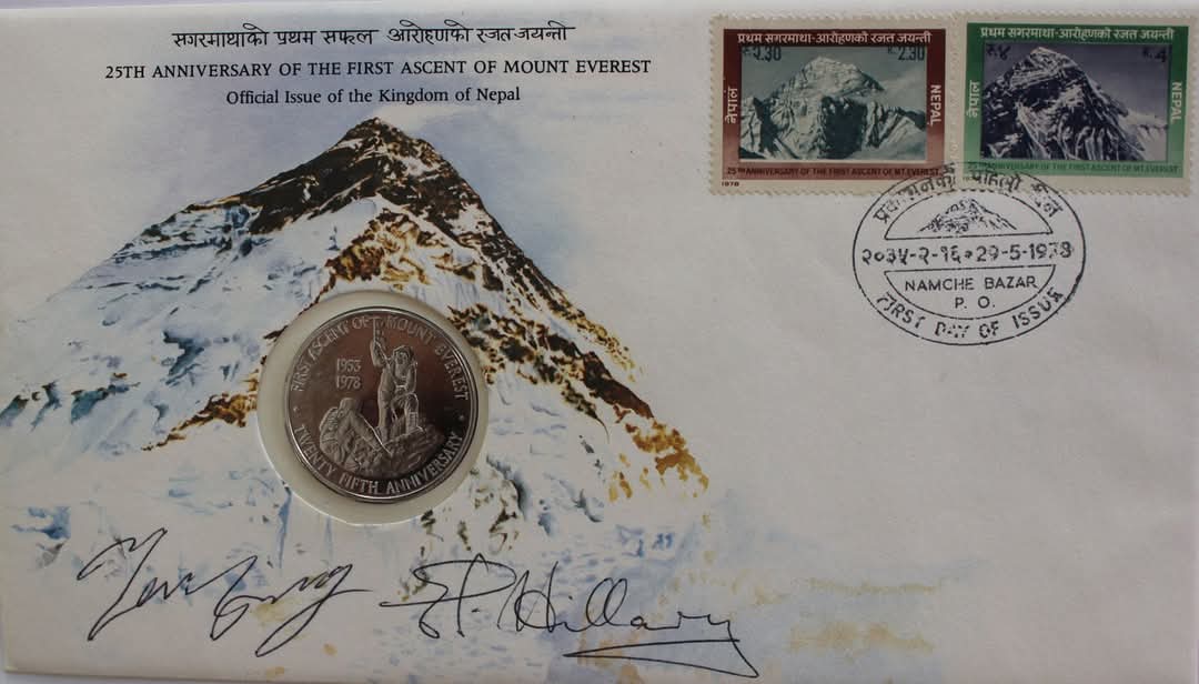 elarquerodedios's tweet photo. Hoy 29 de Mayo 2025 es el 72° Aniversariol de la Primera Ascensión al Monte Everest.
Medalla Conmemorativa de los primeros 25 Años acuñada en el año 1978..... https://t.co/uL0J0rHml9