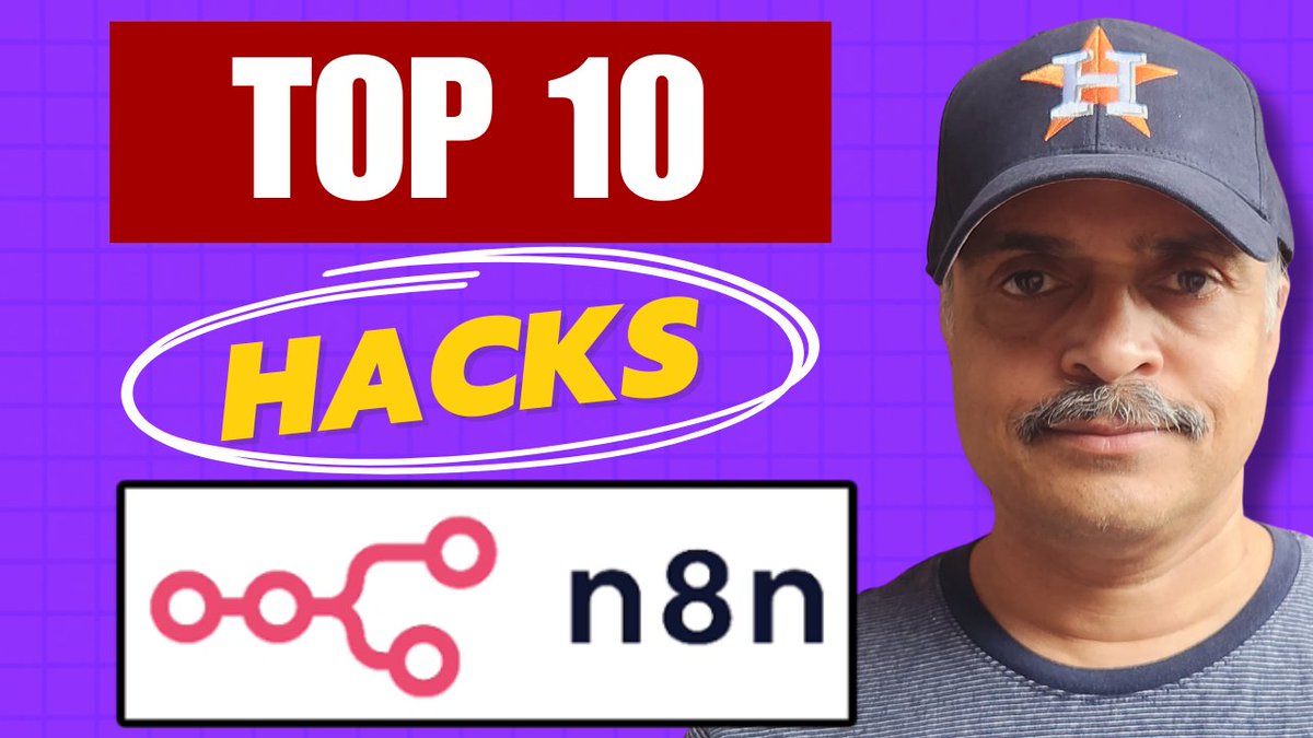 findbestsol's tweet photo. 🔧 Ready to supercharge your #n8n automations? I’m sharing the Top 10 n8n Hacks I use daily to cut build time in half and skyrocket productivity! 🚀
Check it out now :
https://t.co/Jlg3997EJE
#NoCode #Automation #Productivity #WorkflowHacks https://t.co/pWbb2M3e6x
