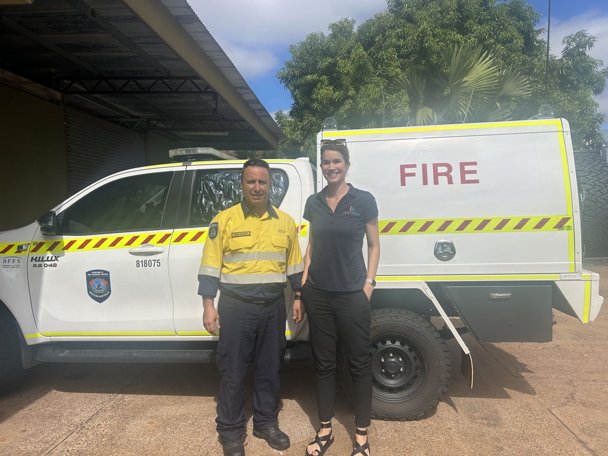 Thank you to Kununurra Volunteer Fire and Rescue Service for welcoming us and taking the time to connect this week. It was a valuable opportunity to discuss how we can work together to support people impacted by road trauma in the region.