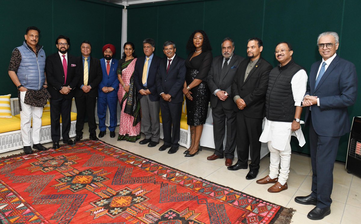 Deputy Minister Botes and Deputy Minister Moraka attending a dinner hosted by the  High Commissioner of India H.E Prabhat Kumar.

📷: Jacoline Schoonees/DIRCO