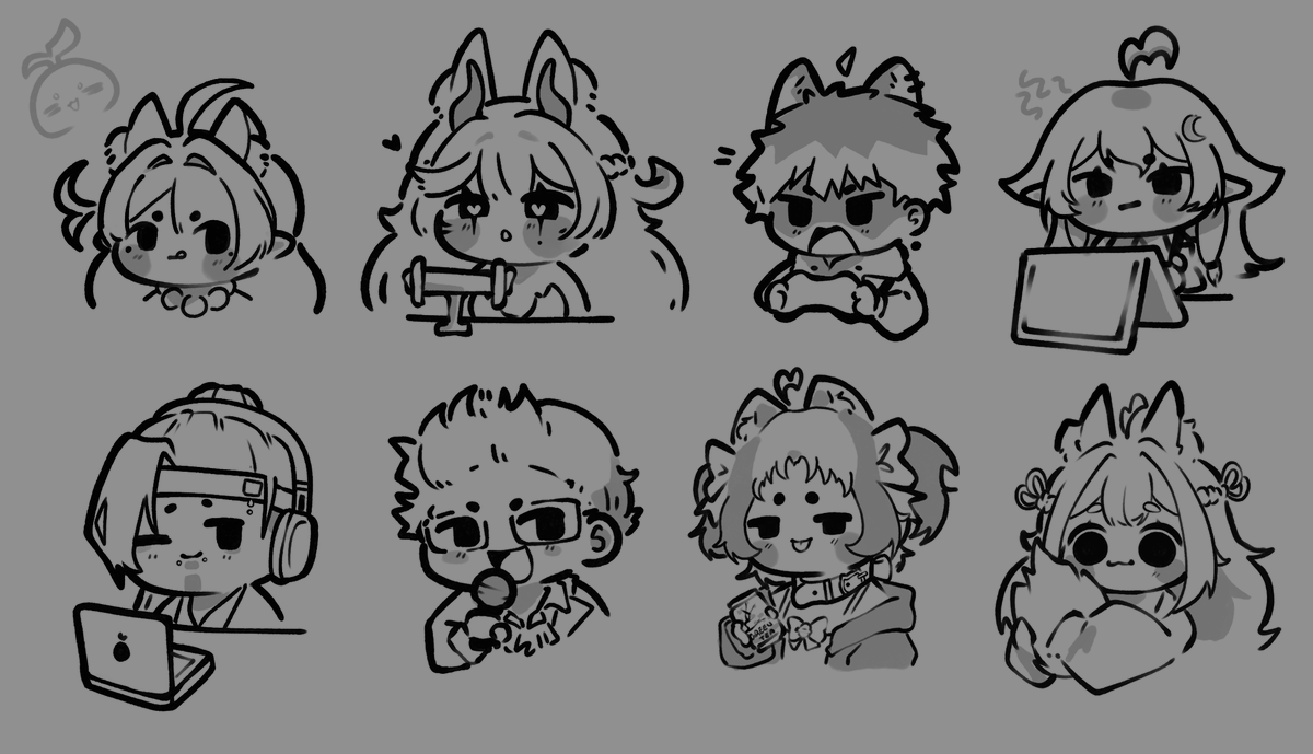 XinChi_OwO's tweet photo. Hehe look at all my cutie friends!!
I wanted to show a little apparition to all my wonderful friends💕
I hope we can stay friends forever!! (*^▽^*)🔪
#lowfgallery #mewsterpiece #anyart #raizoart #xinyishu https://t.co/EC0lXuy17o