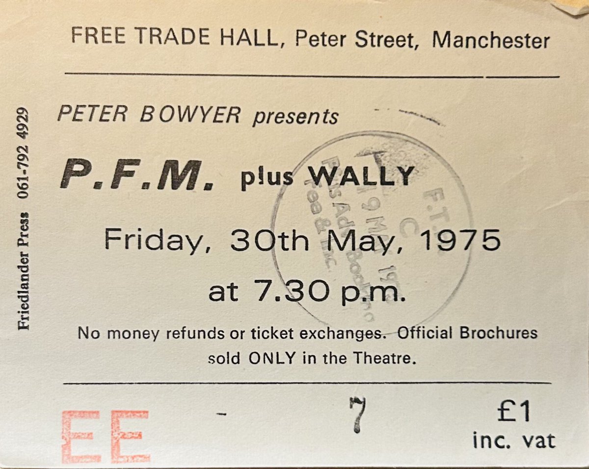 Today’s 50th anniversary concert. Prog rock at its finest ✌🏻