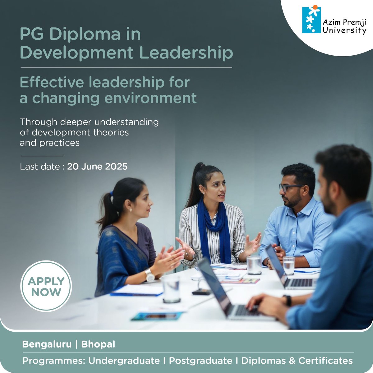 NGOBOX India (@ngobox) on Twitter photo #Admissions
<a href="/azimpremjiuniv/">Azim Premji University</a> invites applications for the Postgraduate Diploma in Development Leadership, 2026—a unique opportunity for mid to senior-level development practitioners.
Deadline extended: 20 June 2025
Details: azimpremjiuniversity.edu.in/programmes/dev… #Admissions
<a href="/azimpremjiuniv/">Azim Premji University</a> invites applications for the Postgraduate Diploma in Development Leadership, 2026—a unique opportunity for mid to senior-level development practitioners.
Deadline extended: 20 June 2025
Details: azimpremjiuniversity.edu.in/programmes/dev…