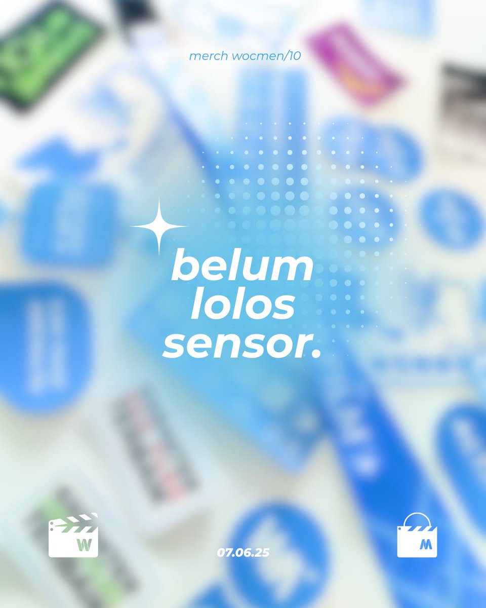 Kalo bisa nebak ada apa aja, kami kasih selamat~ 👀✨

<a href="/WatchmenID/">WatchmenID</a> #merchwocmen #segera