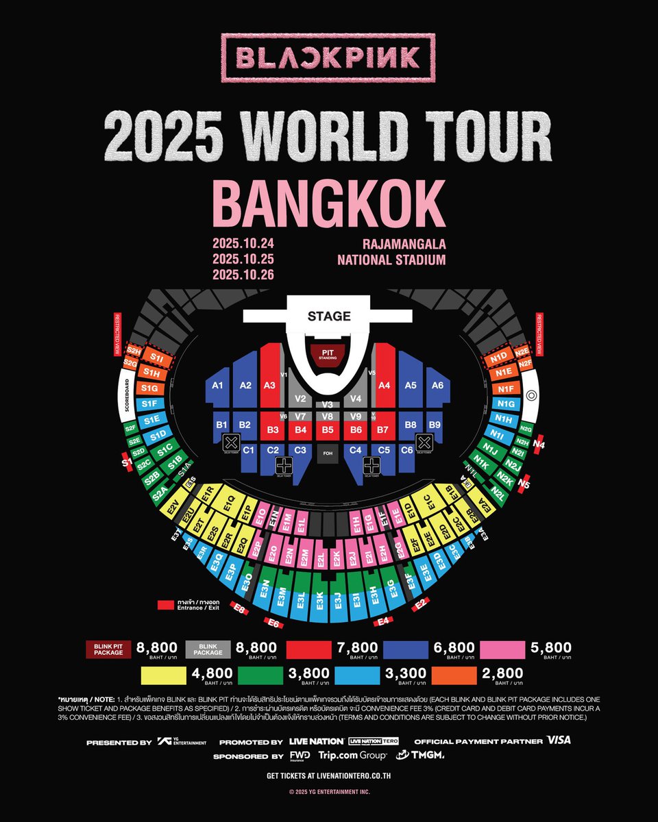 ngonserforlife's tweet image. Secure your slots with us! 
Open for Blink Presale, Visa Presale &amp;amp; General sales 💗

Contact us by DM! 

#BLACKPINK #BLACKPINK2025WORLDTOUR #ticketingservices #hlbblackpink