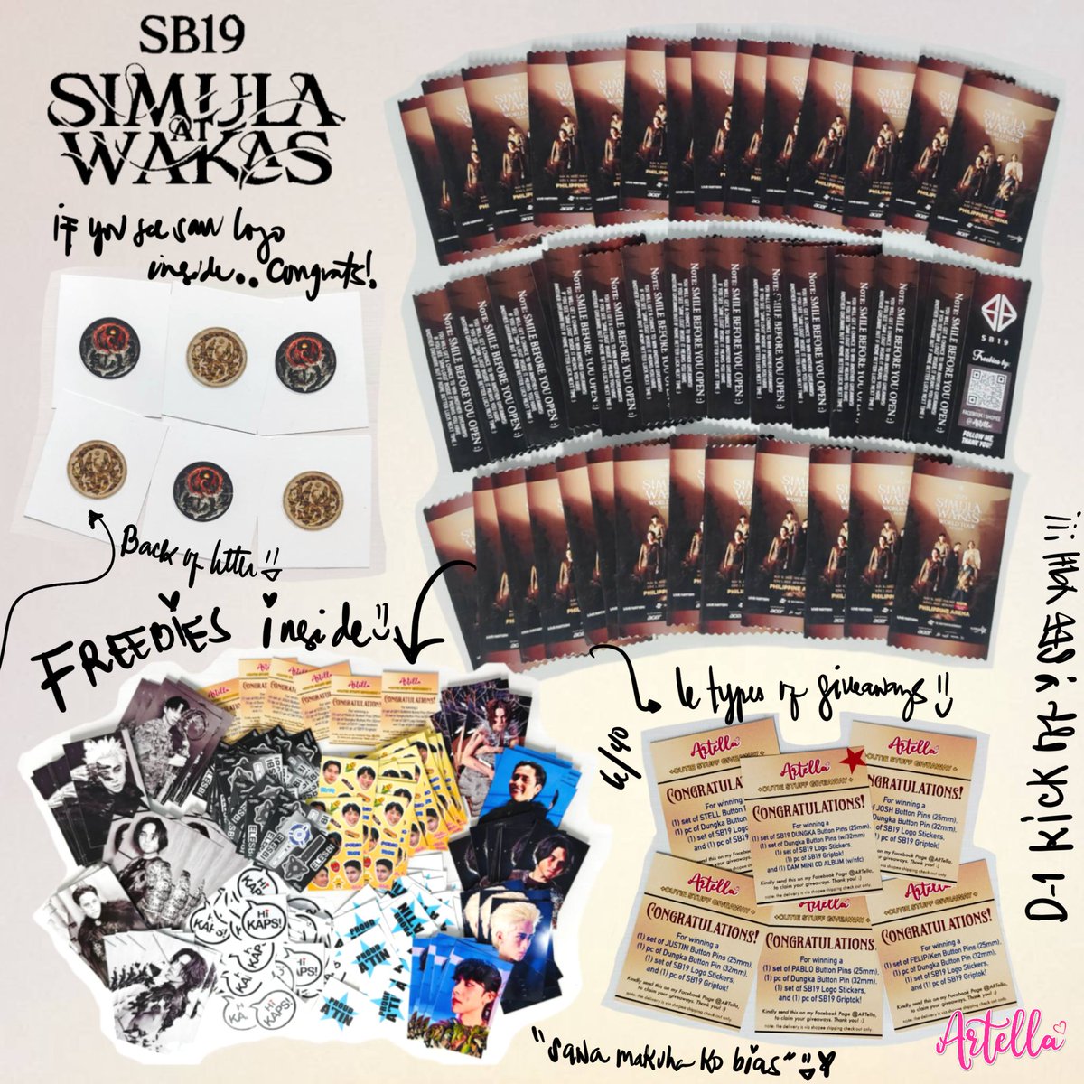 MisDonatella_'s tweet photo. SB19 KICK OFF CONCERT (Day 1)
*Limited Freebies with a Twist * by @CutieArtella_ โจ
1:1 SEE YOU WHEN I SEE YOUUUU ๐คญ๐
Palakasan ng "Manifest" na sana makuha mo bias ๐๐ฉต๐ญ๐ฝ๐ข๐ฅ๐
Outfit: FULL WHITE with BLONDE HAIR and Black Boots โจ
#freebies #SB19SaW #sb19kickoff #artella https://t.co/IIPMcwjtff