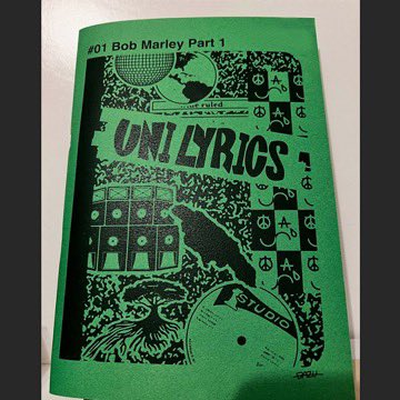 Kazuki_cocoisle's tweet photo. 📢📢📢

#atCocoisle !! 🙌

@DJUNITOSHI san 🔥

Now on sale
at #cocoislemusicmarket !!

“UNI LYRICS“ #01 &amp; #02

#ユニリリックス
#ZINE

https://t.co/UhdeJQIriQ https://t.co/MPv3SmYUfA