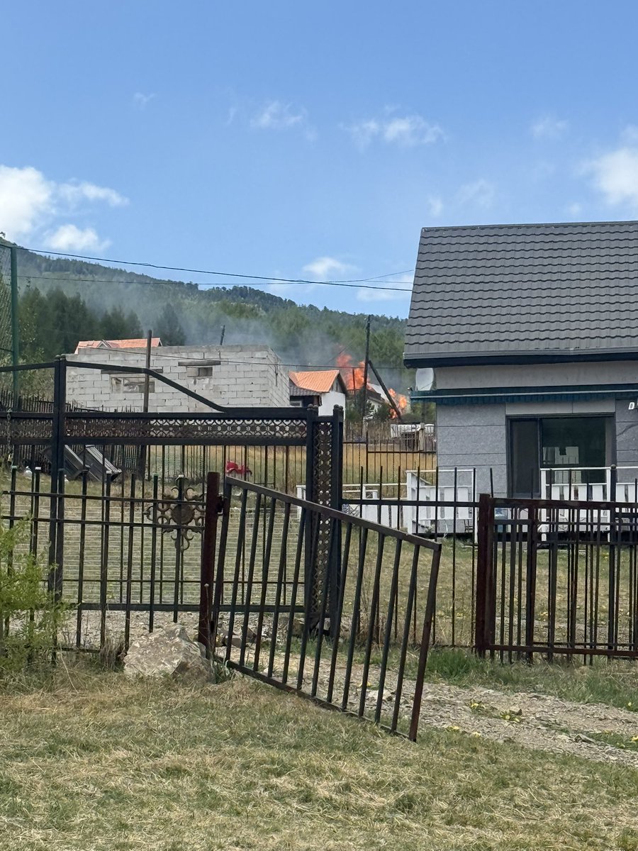 Яргайтад гал гарчихлаа