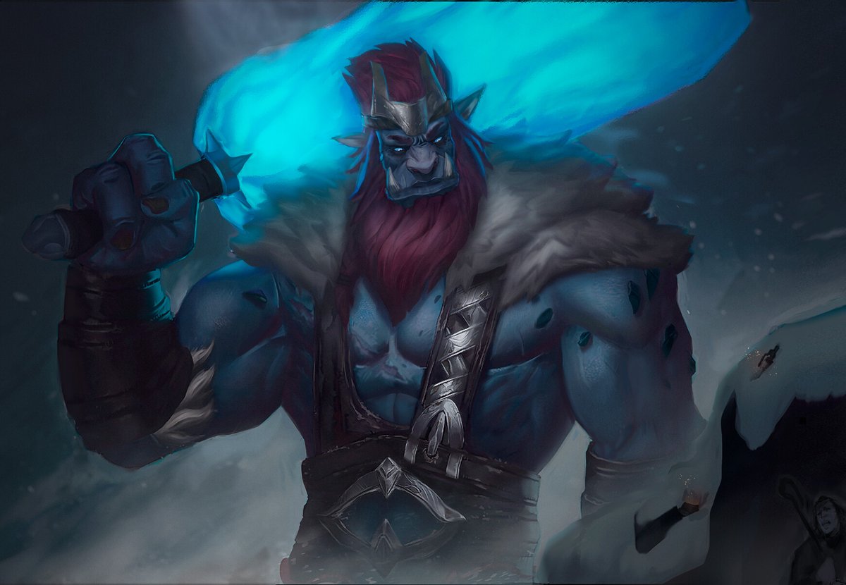 Old Trundle Fanart I forgot to post here uwu
#illustration #LeagueOfLegendsFanArt #NoAI
