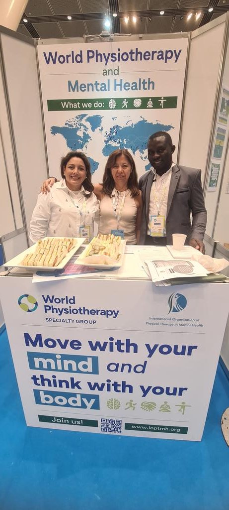WorldPhysioMH's tweet image. Hungry? Swing by our stand for some tasty bites! 🍽️ #WorldPhysio2025