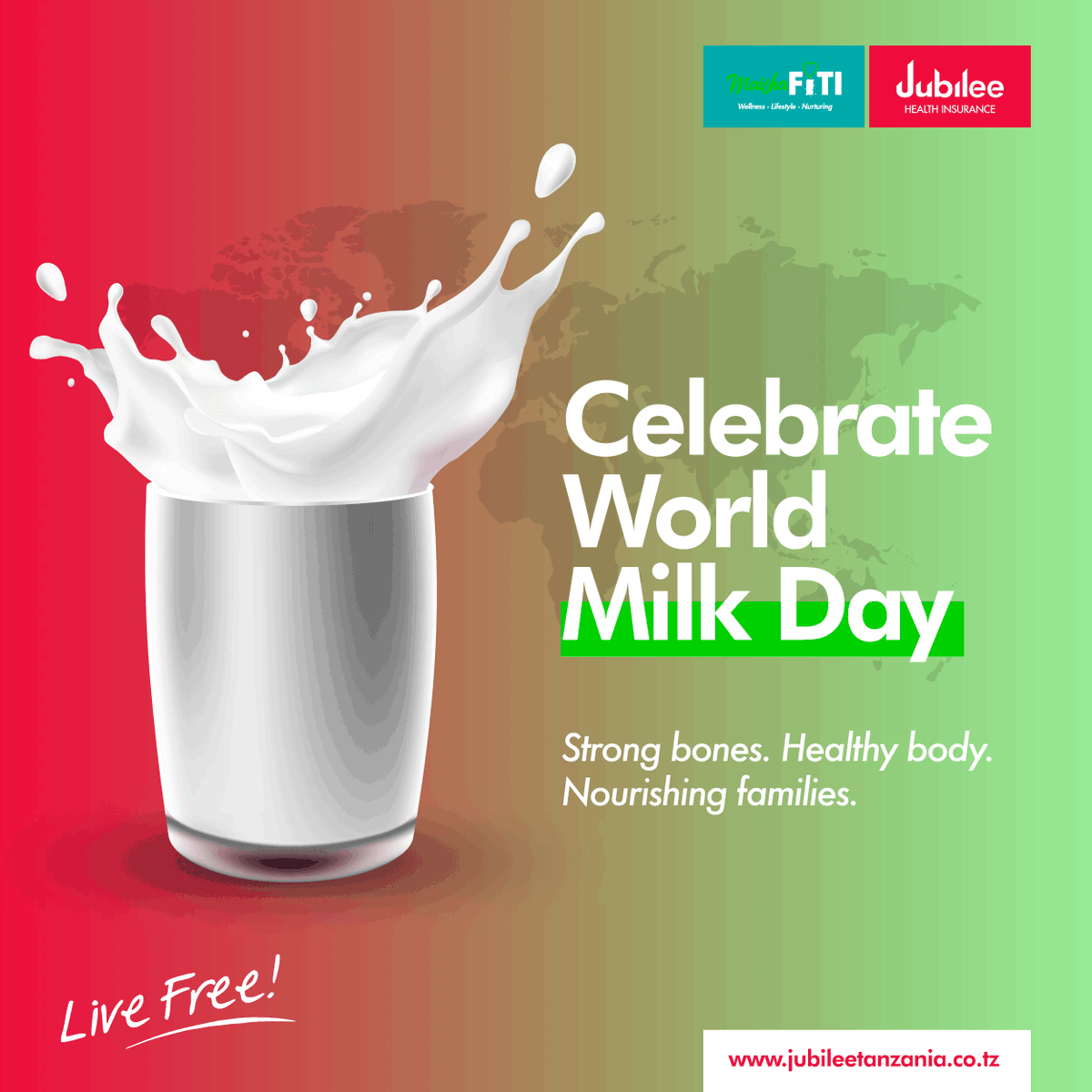 maishafititz's tweet photo. Milk and dairy products are rich sources of calcium and essential nutrients that support bone health. On this World Milk Day, let's acknowledge the role of dairy in our diets and promote healthy consumption habits.

#WorldMilkDay
#MaishaFiti https://t.co/cFQpLY9oDG