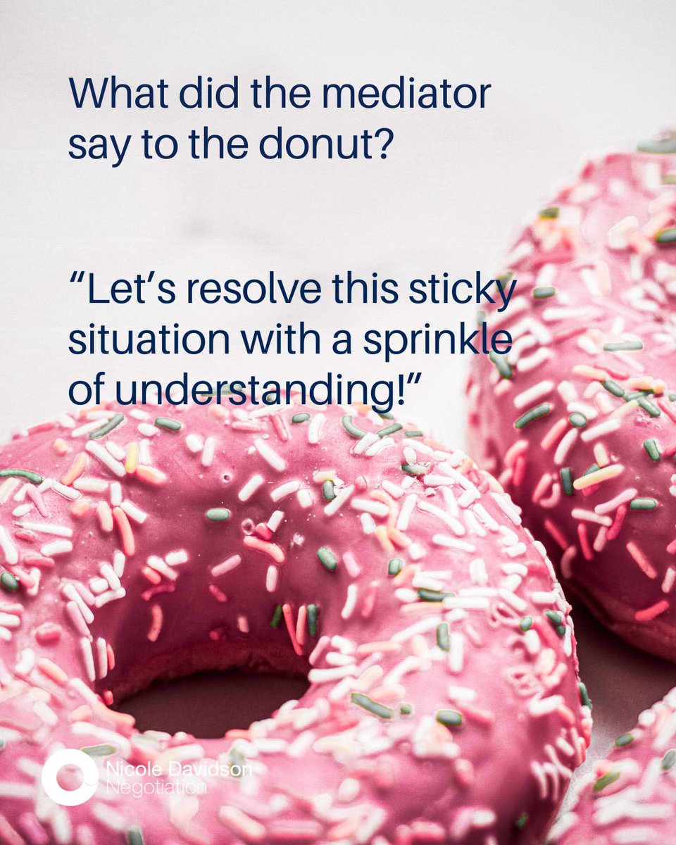 ndnegotiation's tweet photo. Could this be Copilot's best Friday mediation joke yet? If Copilot were a person, I'm sure it would be currently sweetly smiling at you waiting to see if you got the hole joke 🙄

Funny or not funny?

#mediation #mediationhumour https://t.co/k98xzopf3J