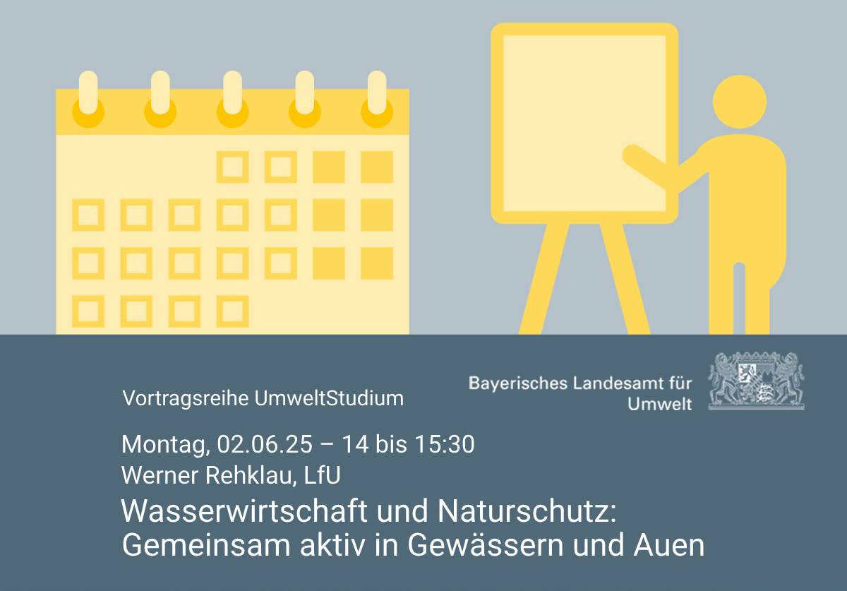 Am Montag diskutieren wir in unserer Reihe #UmweltStudium die Verbindung von #Wasserwirtschaft und #Naturschutz. Erfahren Sie mehr über Umsetzungsbeispiele aus ganz Bayern, bei denen verschiedene Akteure gemeinsam agiert haben.
Kommen Sie vorbei.
👉 s.bayern.de/UmweltStudium