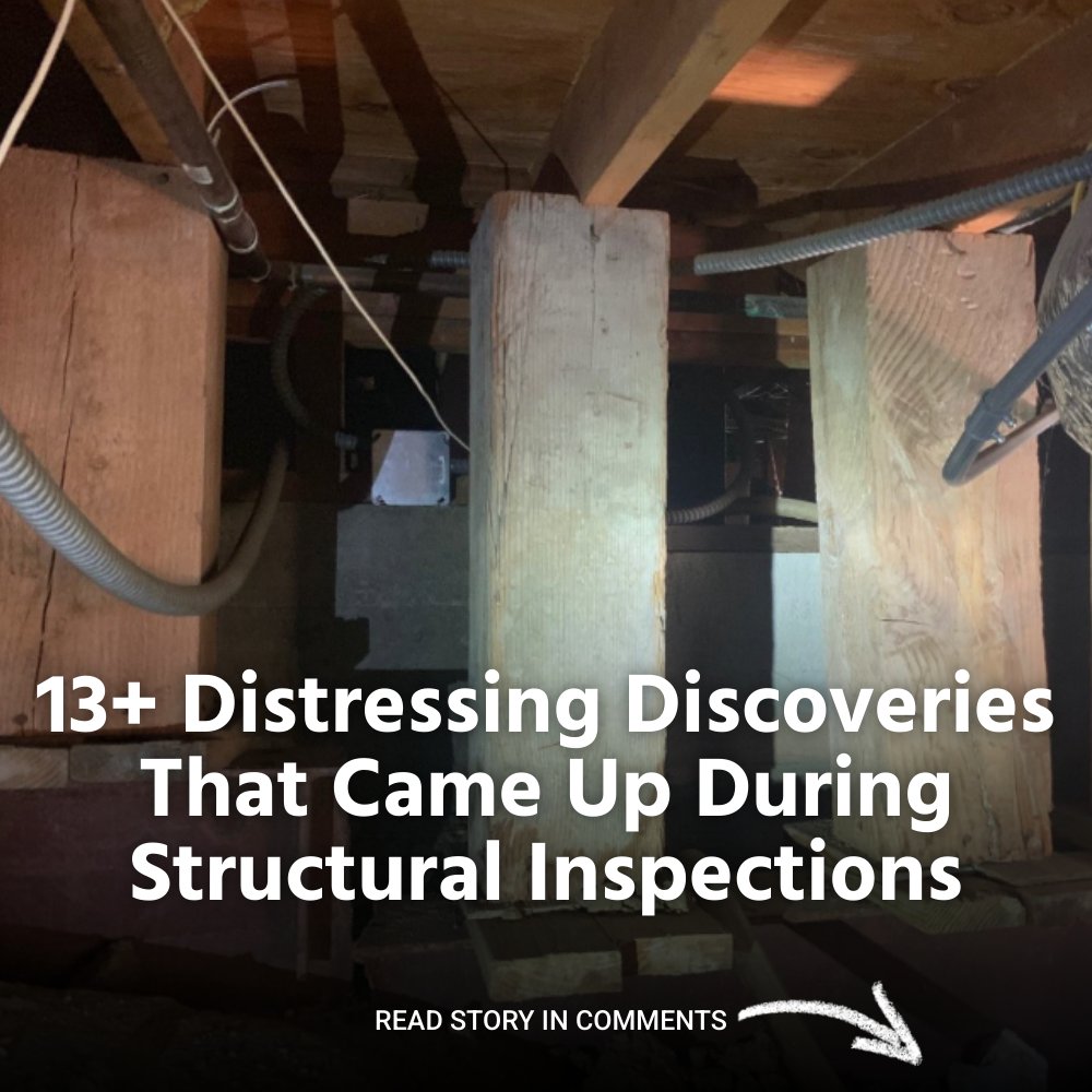 13+ Distressing Discoveries That Came Up During Structural Inspections
Read here - diply.com/distressing-di…