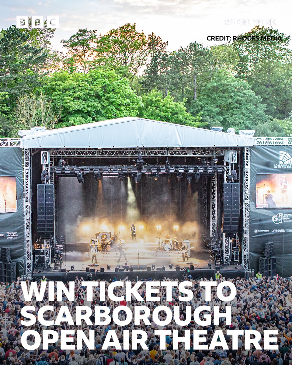 BBC York (@bbcyork) on Twitter photo 🎵Win tickets to see Will Smith at the Scarborough Open Air Theatre!
Just listen to <a href="/spanswicktweets/">Georgey Spanswick</a> at Breakfast from 7:45am and to <a href="/JoanitaMusisi/">Joanita Musisi</a> on Daytimes from 10:45am on BBC Radio York. 🎵
All the Ts&Cs here: bbc.co.uk/radioyork 🎵Win tickets to see Will Smith at the Scarborough Open Air Theatre!
Just listen to <a href="/spanswicktweets/">Georgey Spanswick</a> at Breakfast from 7:45am and to <a href="/JoanitaMusisi/">Joanita Musisi</a> on Daytimes from 10:45am on BBC Radio York. 🎵
All the Ts&Cs here: bbc.co.uk/radioyork