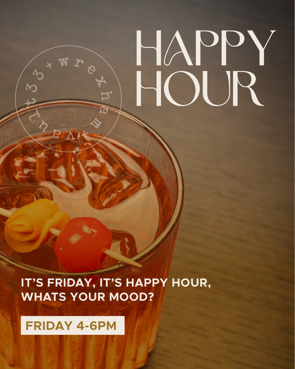 vault33wrexham's tweet image. FRIDAY FEELS 💫 🙌 

Unwind and kick off the weekend with our Friday happy hour from 4-6pm. 

What&apos;s your favourite drink of choice?

#FridayVibes #WeekendBegins #HappyHourFun #CheersToTheWeekend #DrinkUp #TGIF #UnwindTime #FridayNightOut