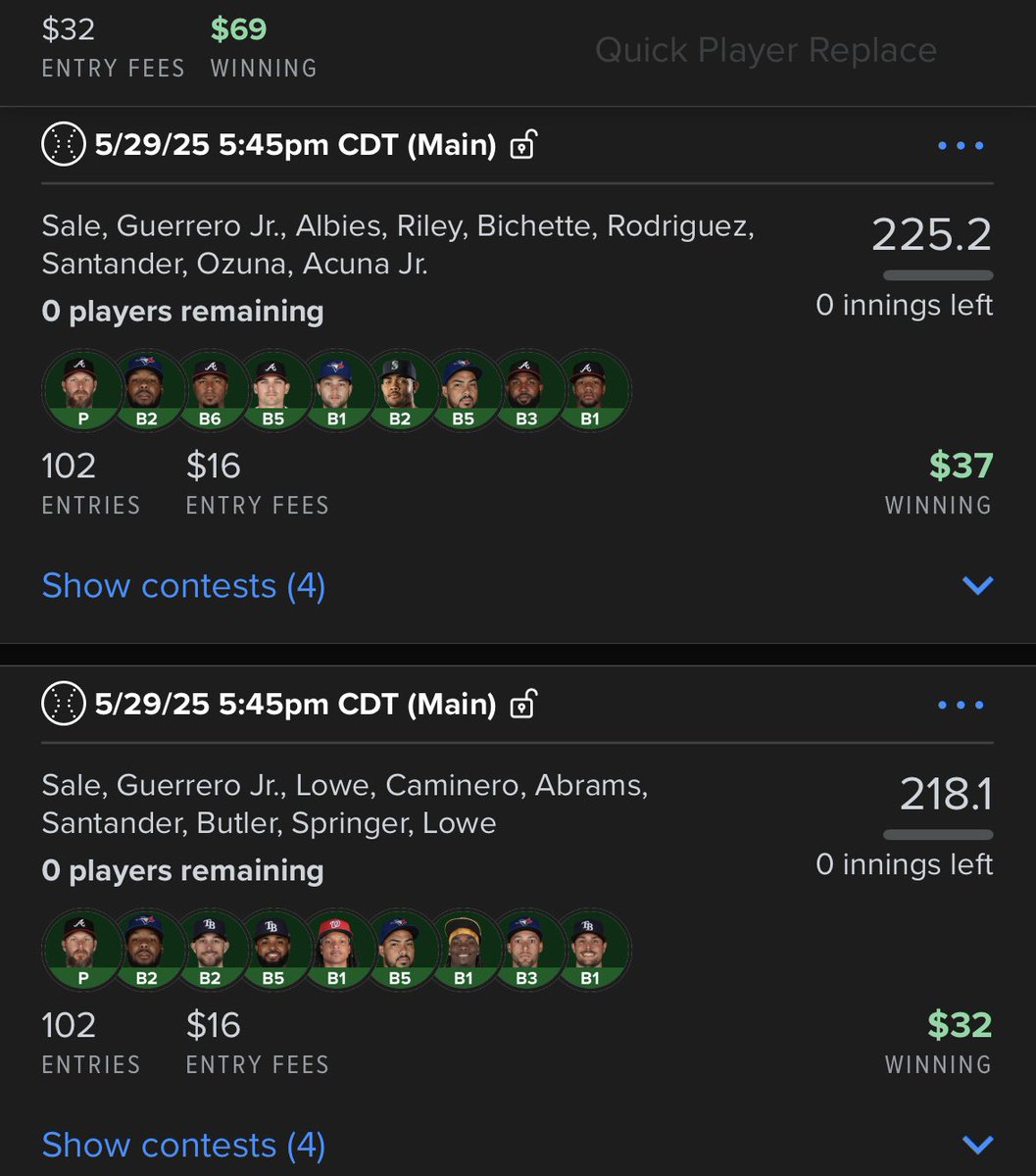 HotShot Fantasy Sports (@hotshotfantasy) on Twitter photo CASH THAT SHIT 🫡 Wheeler screwed is of an amazing day, but nonetheless, solid night in the <a href="/PKChefs/">PropKitchen Chefs 🧑🍳💰</a> VIP:
50% off link: dubclub.win/af/afl-62kqd/ CASH THAT SHIT 🫡 Wheeler screwed is of an amazing day, but nonetheless, solid night in the <a href="/PKChefs/">PropKitchen Chefs 🧑🍳💰</a> VIP:
50% off link: dubclub.win/af/afl-62kqd/