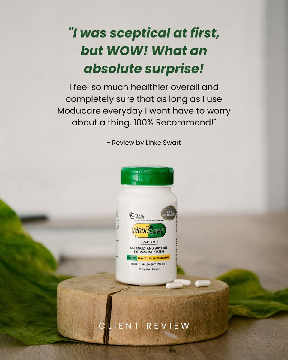 moducaresa's tweet image. Don’t just take our word for it… 💬
We love hearing how Moducare® is making a difference in your daily wellness routines. 🌿💛

Here’s what Linke had to say about her experience! 👆
Your feedback keeps us going!

Tried Moducare®?
bit.ly/3EWBGwb

#Moducare