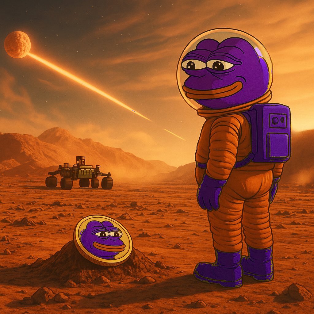 $PIPE is waiting on Mars for his day to come 🐸😈

$pepe $sol $pi #crypto