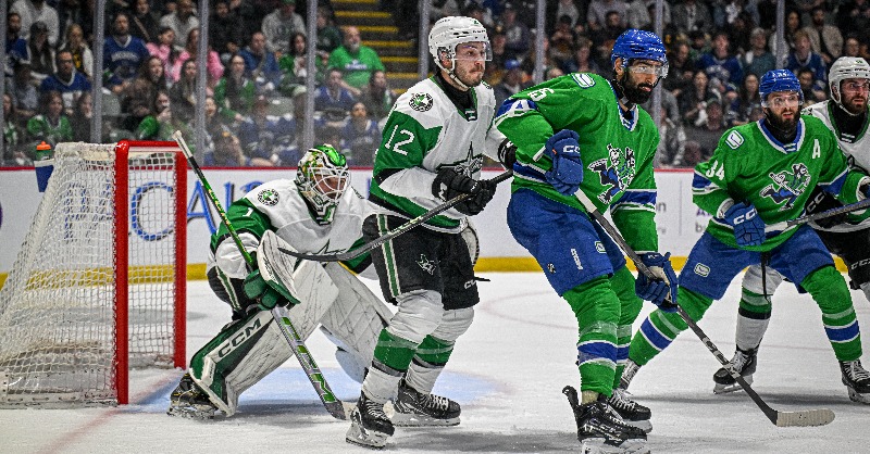 TexasStars's tweet photo. The Texas Stars came up just short in a tightly-contested Game 1 of the Western Conference Finals, falling 3-2 in overtime to the Abbotsford Canucks. Despite goals from Lind and Stranges, the Stars were edged in the extra frame and trail 1-0 in the best-of-seven series.

More ⬇
