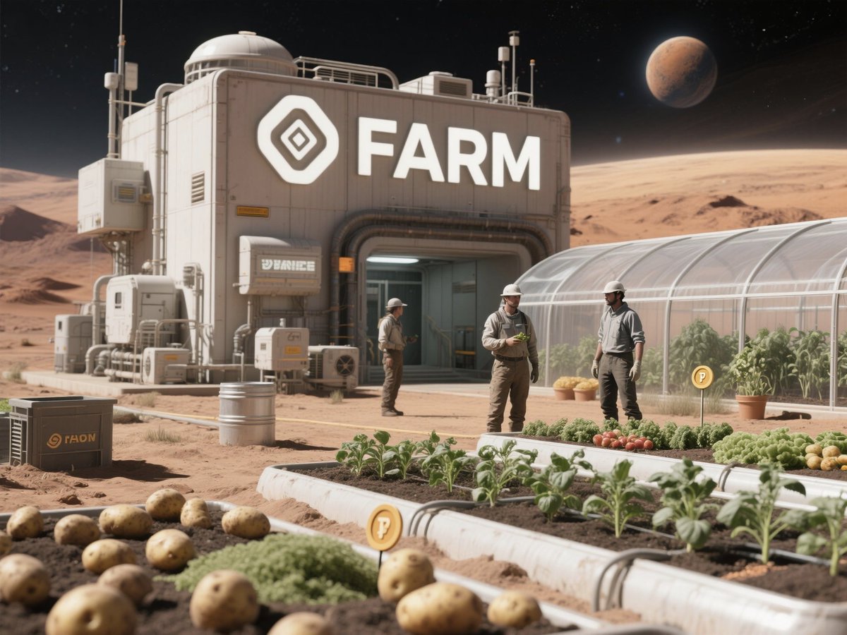 FARM_CTO's tweet photo. A new day begins with farm construction. https://t.co/dDIuKyw4IB