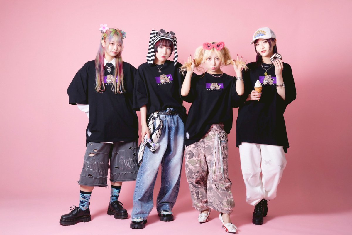 花冷え。春の大開放祭 2025 GALFY コラボTシャツ 大型犬(XL) 花冷え。official | 【💥Collaboration📢】 HANABIE.×GALFY