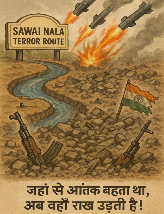 India’s BrahMos missiles in Operation Sindoor left Pakistan’s air defenses in ruins. 15 
strikes—India’s rise as a titan stuns the world. #SindoorSuccess #BrahMosEffect 
#ZeroToleranceToTerrorism