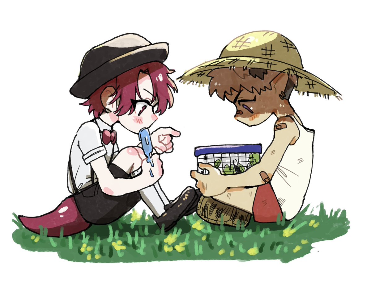 55wa1059ka's tweet photo. “Can I see?”

#JurasickArt #CrimzonMuze https://t.co/CpsRolXS6z