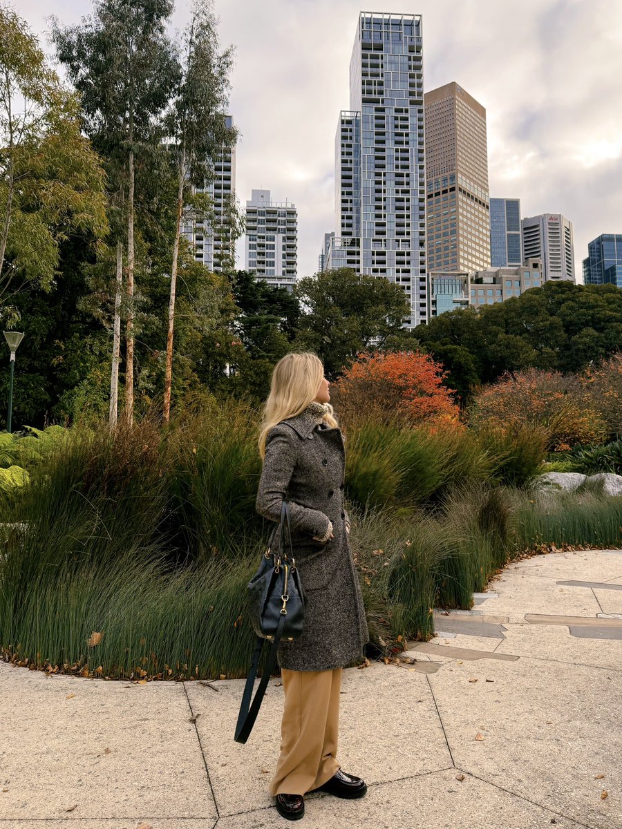 Post Di Stasio stroll in the treasury gardens. How Melbourne.