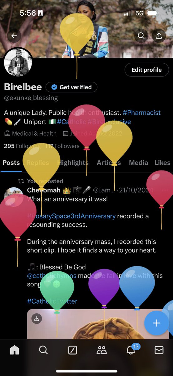 ekunke_blessing's tweet photo. Older, wiser, and still got it going on!
Happy birthday to me 😎

#HapBirthday #gemini♊️ https://t.co/UY3lLHPWYn