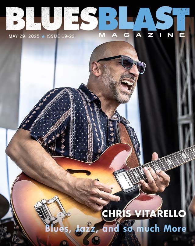 Mark Thompson has our feature interview with Chris Vitarello. 
📖 bluesblastmagazine.com/issue-19-22-ma… We have 6 Blues reviews for you including new music from Brandon Santini, Lynn Taylor And The Barflies, Jim Brewer with Special Guest Dan Smith, Harvey Mandel, Dee Robinson and more!