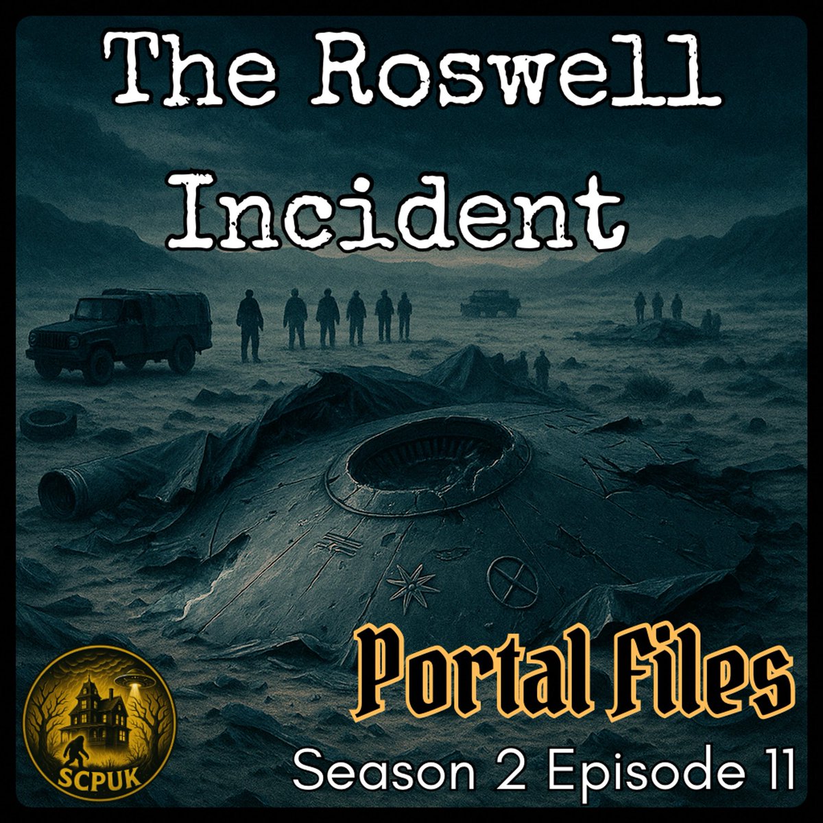 🚨 New #PortalFiles ep from Paranormal Portal UK is live! 👽 Den &amp; Luke dive into the 1947 Roswell Incident: a “flying disc” mystery that shocked the world. Alien truth or cover-up? Listen on Apple, Spotify, &amp; all platforms! 🎙️Links below 

Apple: podcasts.apple.com/gb/podcast/par…
