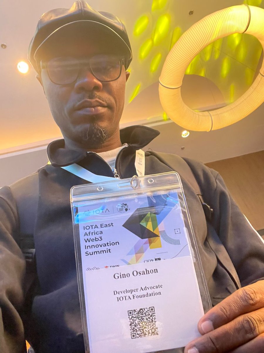 gino_osahon's tweet image. I&apos;m all fired up and ready for the IOTA East Africa Web 3 Innovation Summit in Nairobi, Kenya! 🌍⚡

It&apos;s going to be a phenomenal day of ideas, energy, and innovation. Come and learn about #IOTA and Web 3.

Let’s make waves in Web3, let’s go! 🚀🔥 #IOTA #Web3 #DeveloperAdvocate