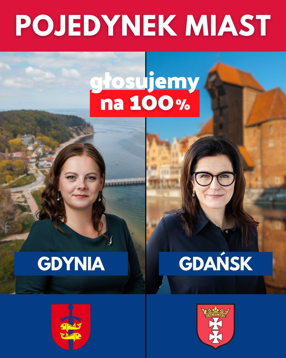 #nieśpijbocięprzegłosują i zadbaj o naturę!
Na Pomorzu pojedynek na frekwencję! W mieście z wyższą frekwencją prezydentka przegranego miasta zasadzi drzewo. Może w przyszłości zostanie ono europejskim drzewem roku? My wszyscy tak jak w Gdańsku i Gdyni 1.06 #głosujemyna100procent