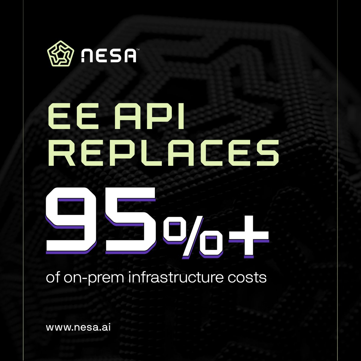 Forget multi-million dollar on-prem AI infrastructure costs just for data privacy - get the exact same privacy guarantees with massive savings in an API.  🚀 EE